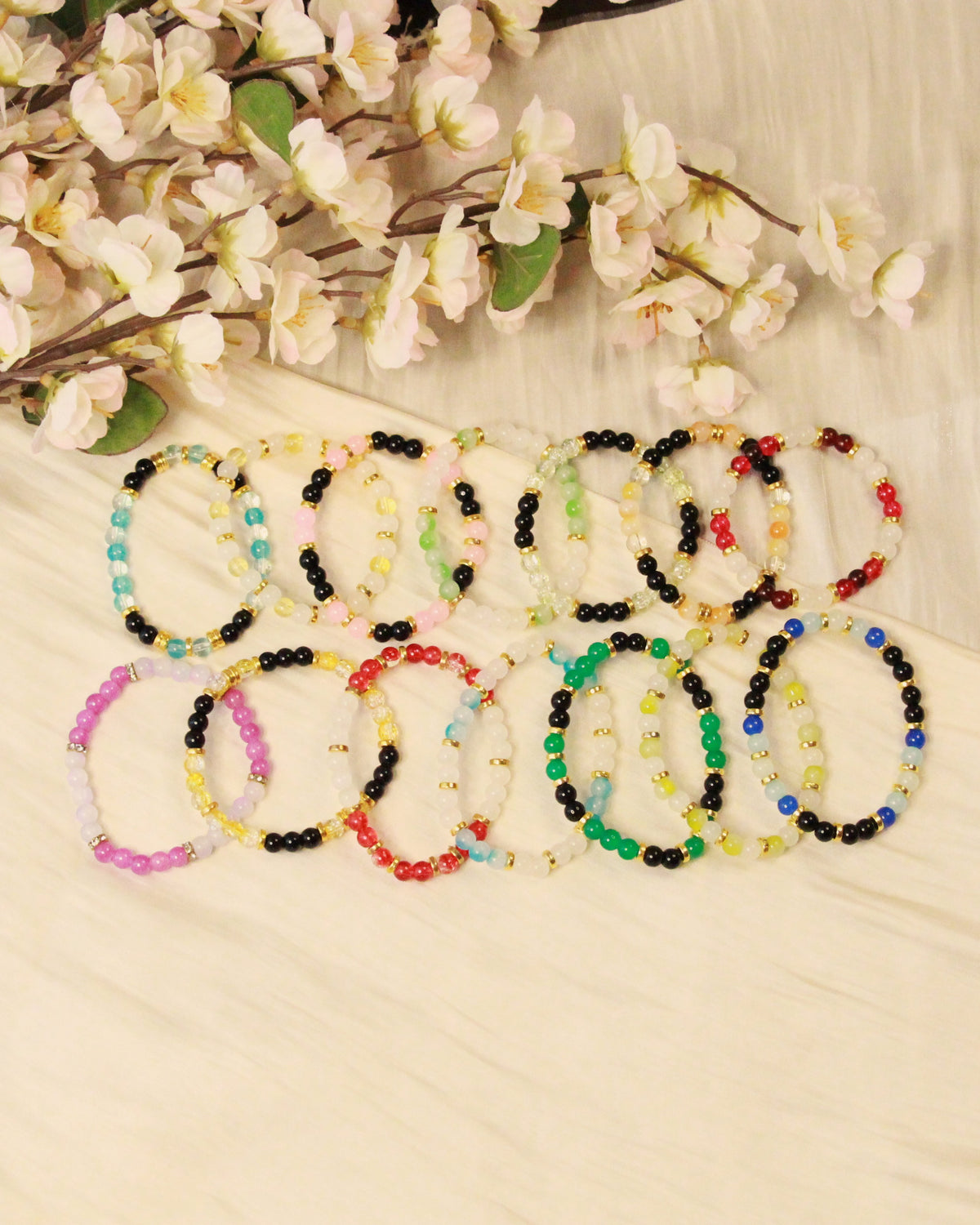 Mystery Glass Beaded Bracelets