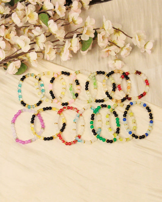 Mystery Glass Beaded Bracelets
