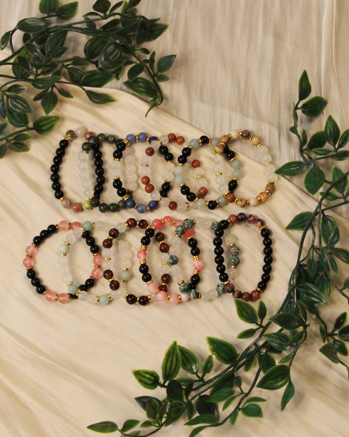 Mystery Gemstone Beaded Bracelets