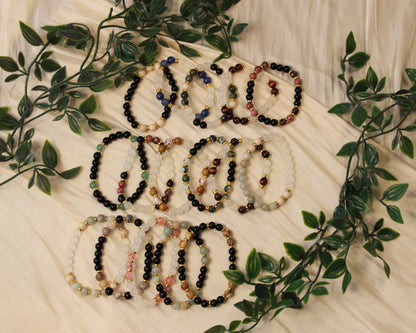 Mystery Gemstone Beaded Bracelets